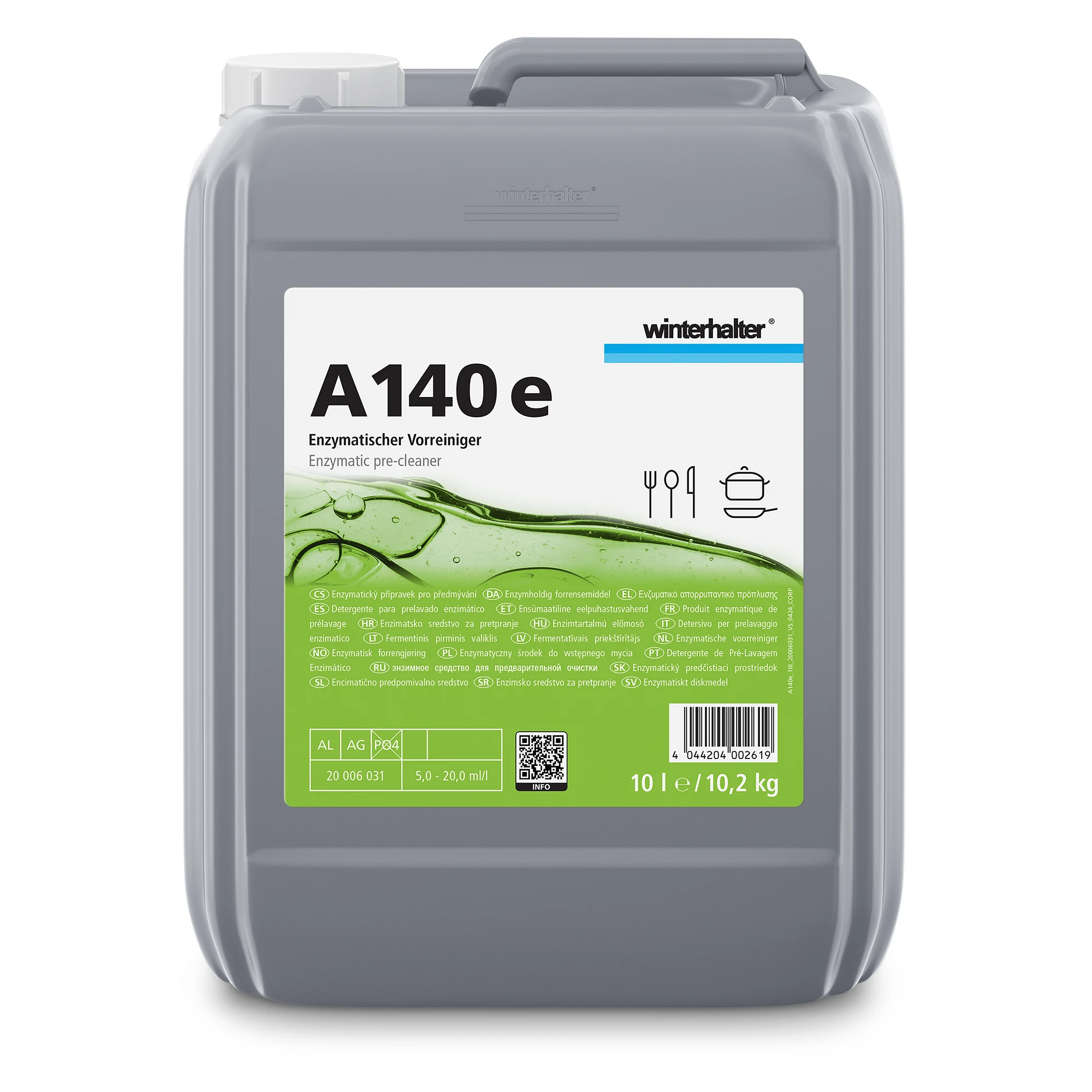 Winterhalter 20006031 A 140 e Krustenkracher 10 Liter Kanister