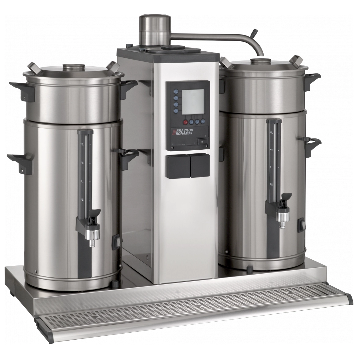 Bonamat Bravilor B40 2 Behaelter mit jeweils 40 Liter schräge Ansicht