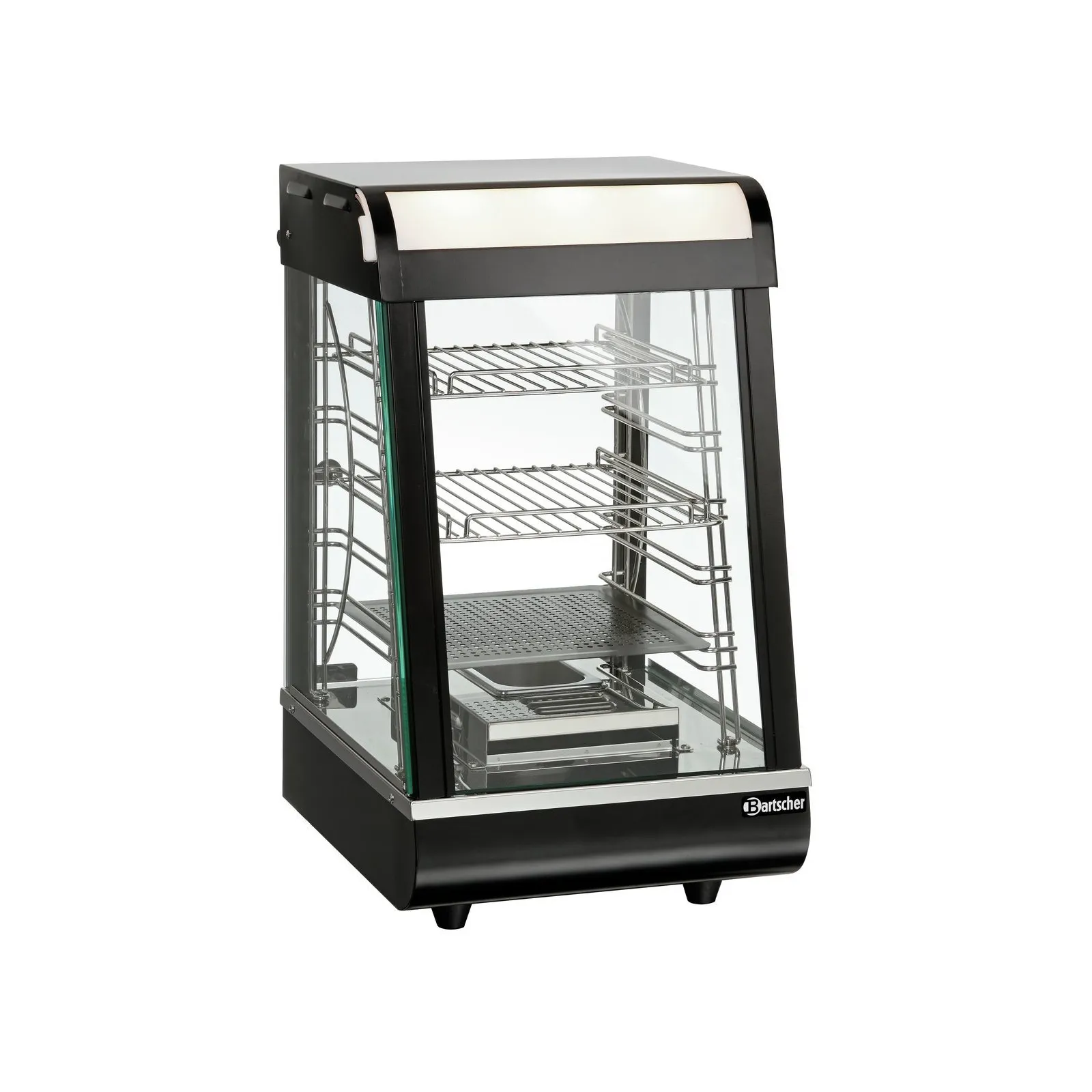 Bartscher 306057 Heiße Theke Bartscher DeliCompact Ansicht Komplett mit Grillrost