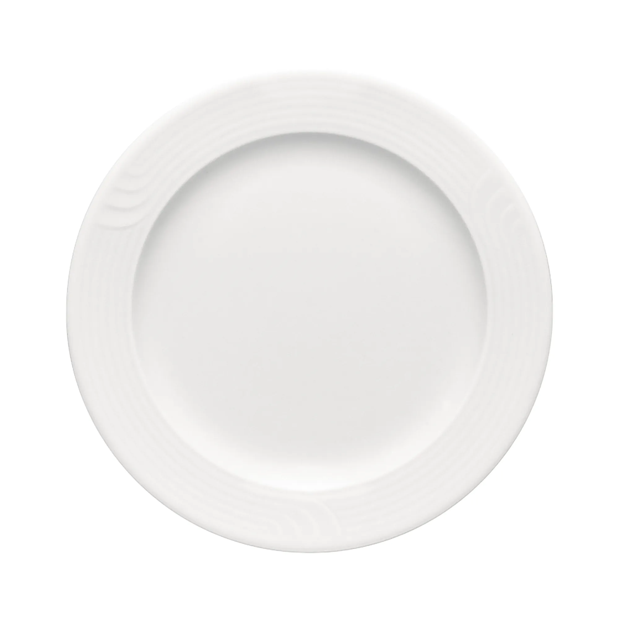 Bauscher Carat Teller flach rund Fahne Relief 6250016