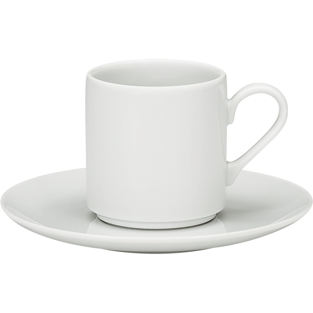 Schoenwald 9135121 Obertasse stapelbar mit Untere, Untertasse, Tasse