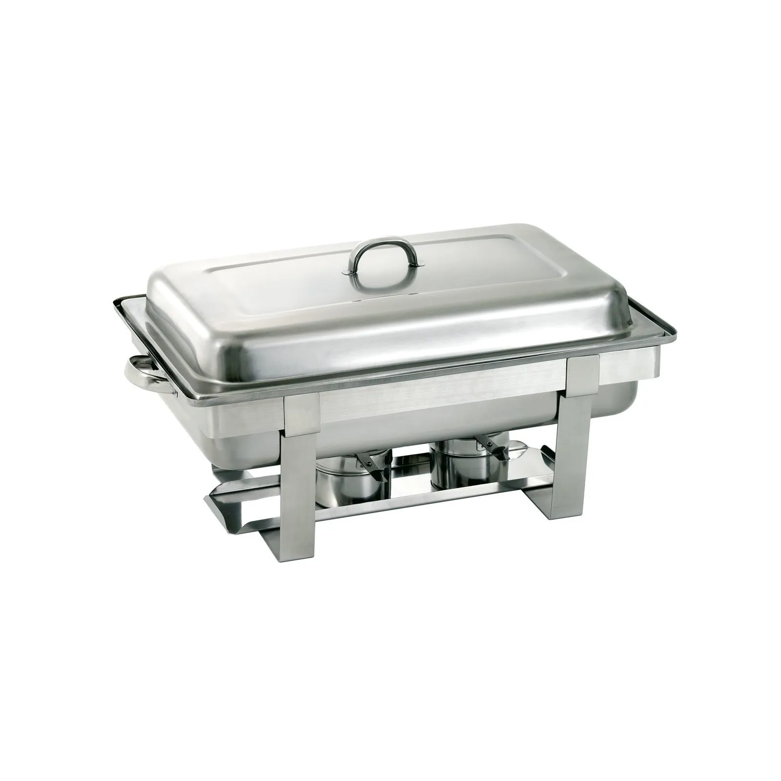 Bartscher 500482 Chafing-Dish 1/1 BP, Chafing Dish, Stahl, Deckel-Behälter, Buffet-Station, Chafing Dish mit Deckel