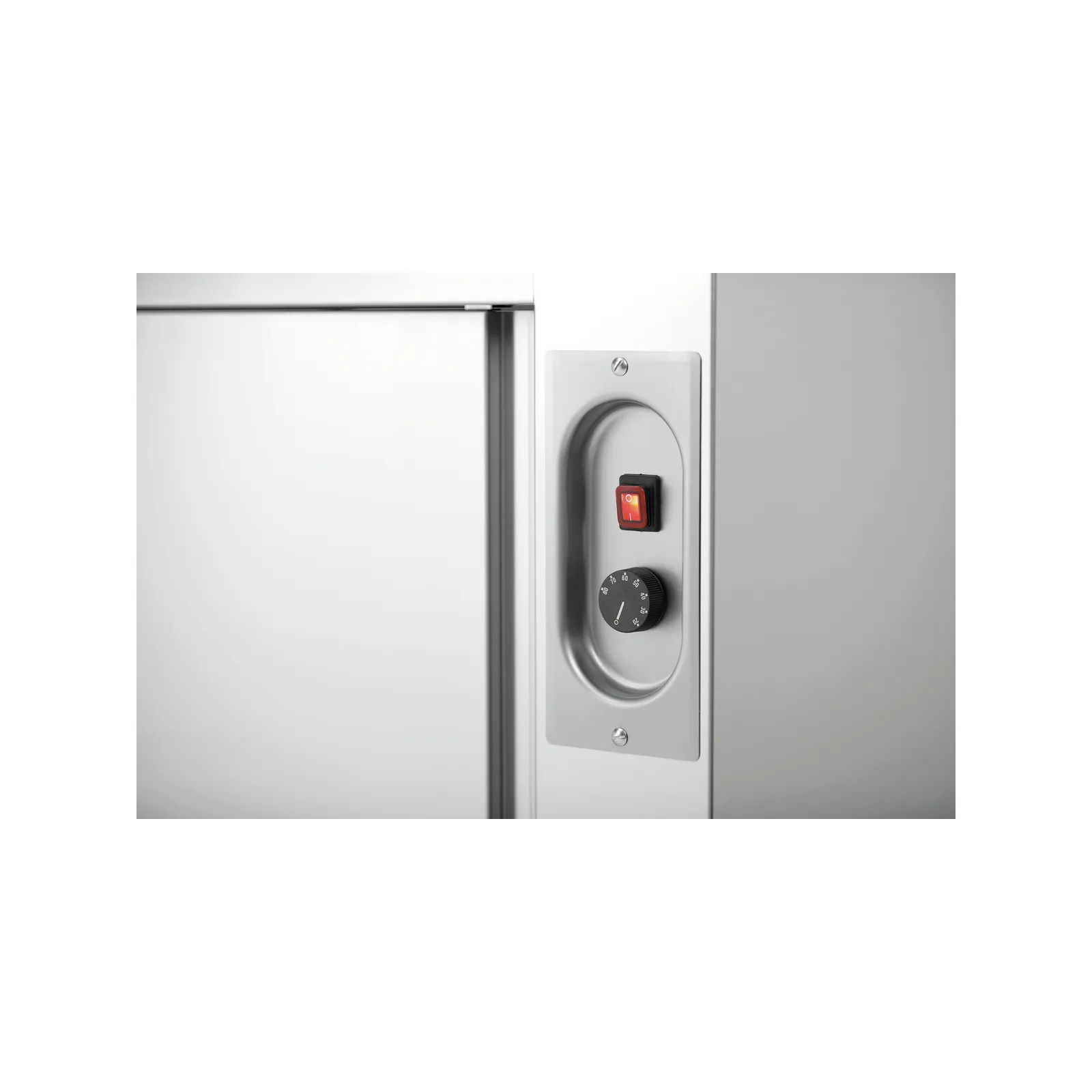 Bartscher 346207 Wärmeschrank 700-4T 2000 Nahansicht Bedienelemente