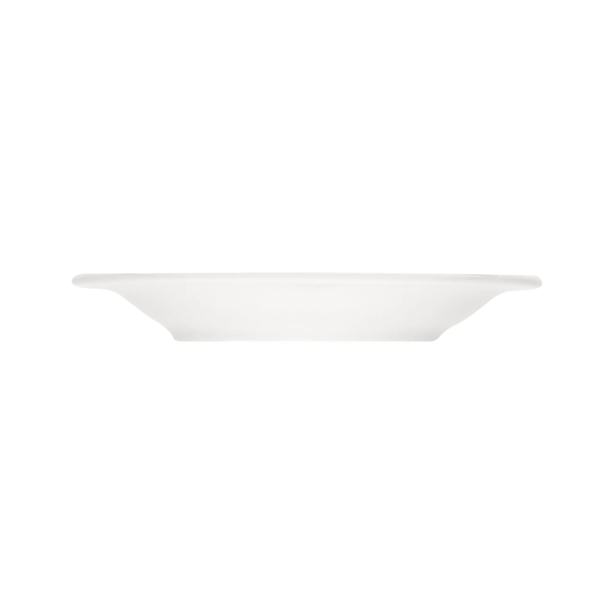 Schüssel, Porzellan, Weiß, Flache Form, Elegantes Design