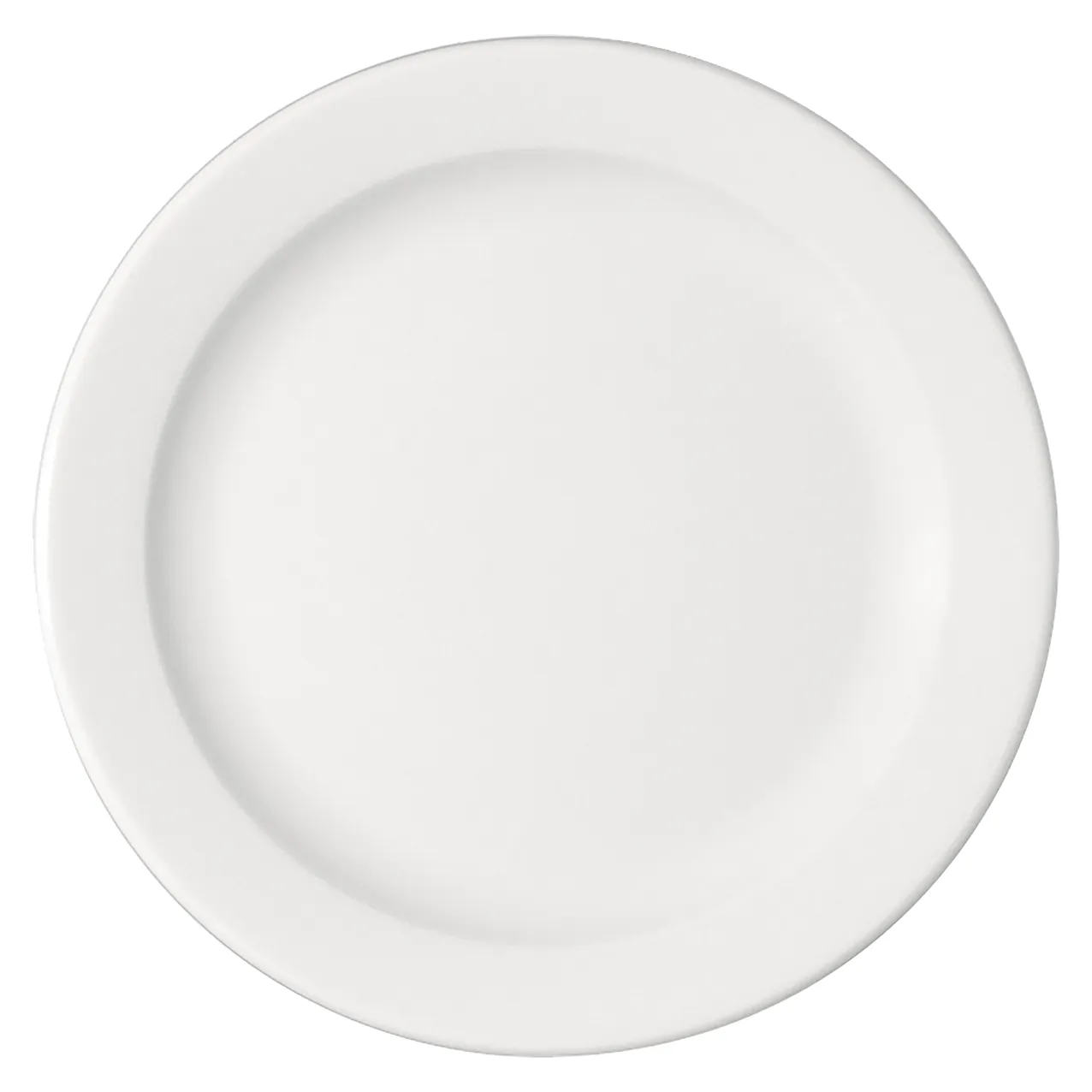 Bauscher B1100 Teller flach rund Fahne Draufsicht 6110025