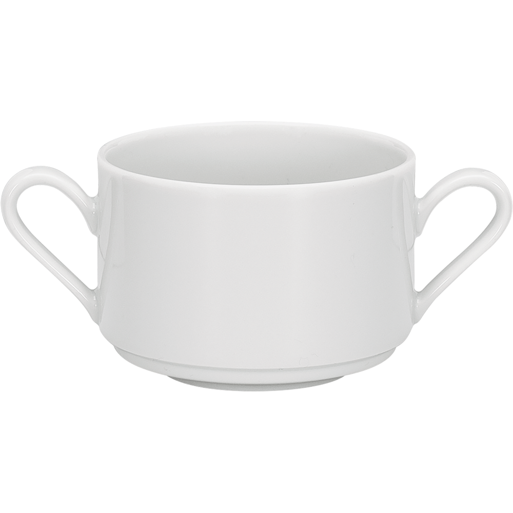 Schoenwald 9132726 Suppentasse stapelbar, Pokal, Kunst, Porzellan, Töpferei, Untertasse