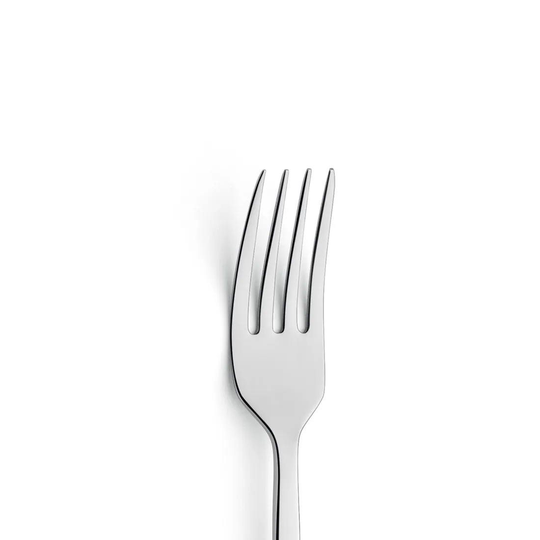 Gabel, Besteck, Metall, Streifengeformt, 4 Zähne