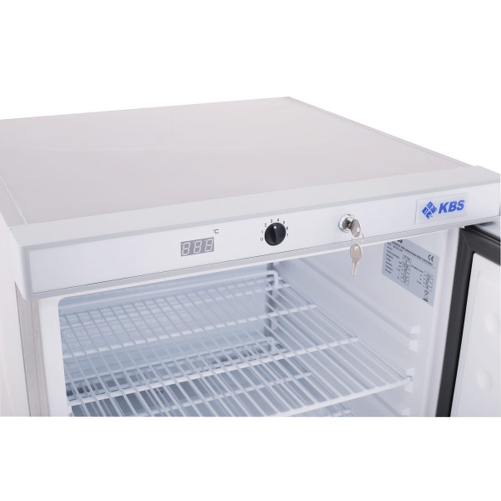  KBS 307415 Edelstahlkuehlschrank Ansicht 1