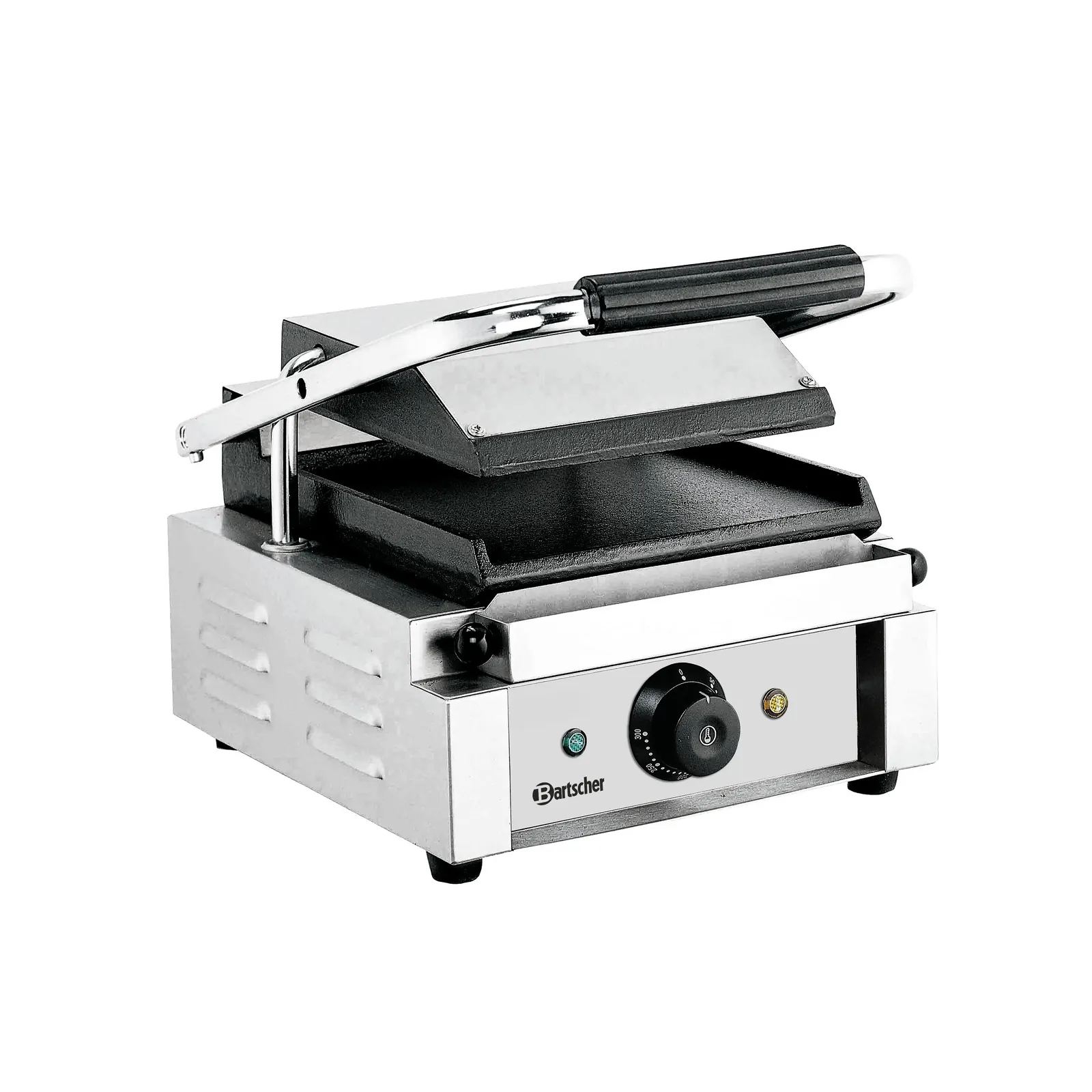 Bartscher A150669 Kontaktgrill Glatt Ansicht Komplett