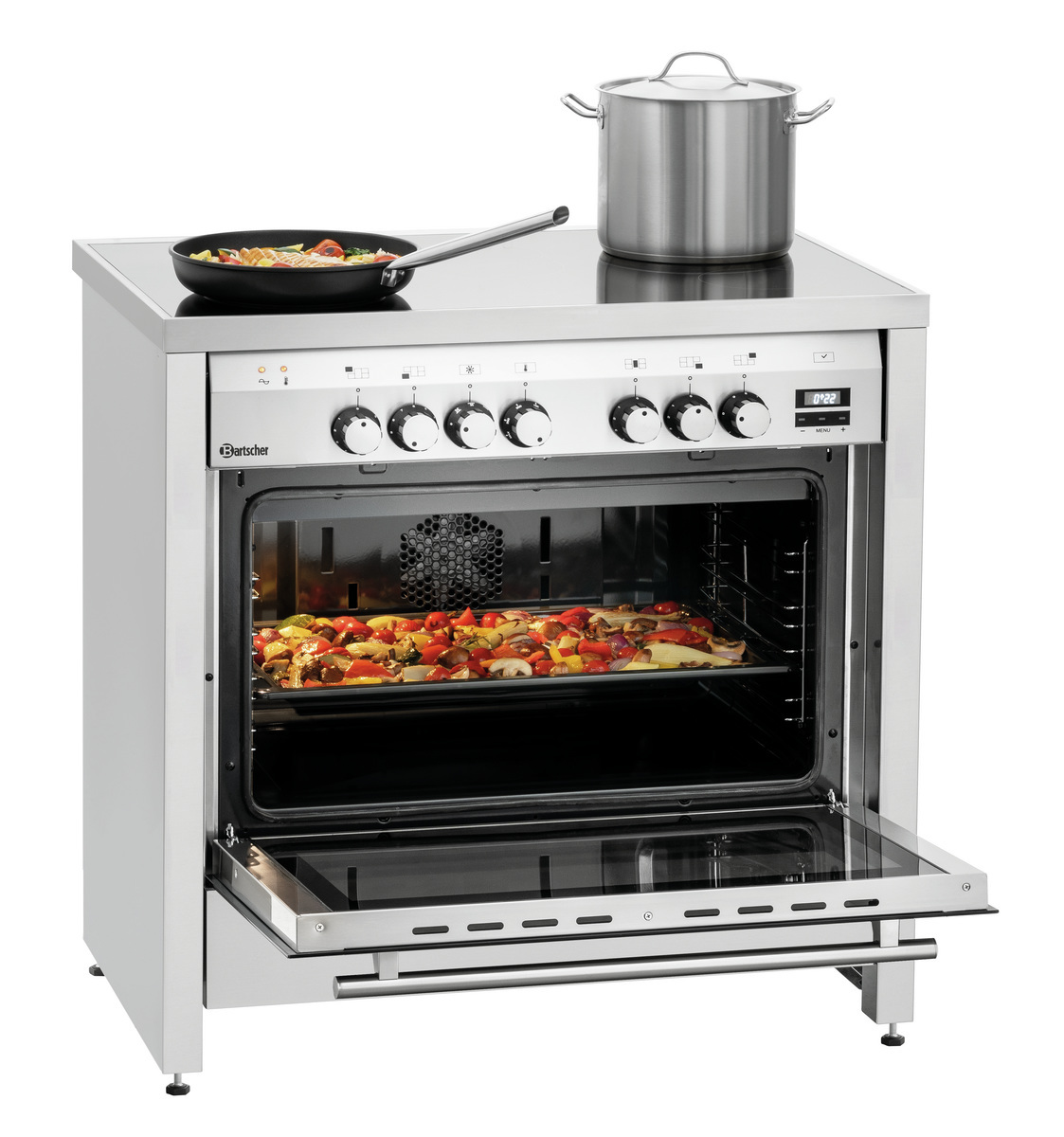 Bartscher 155670 Elektroherd Ansicht 3