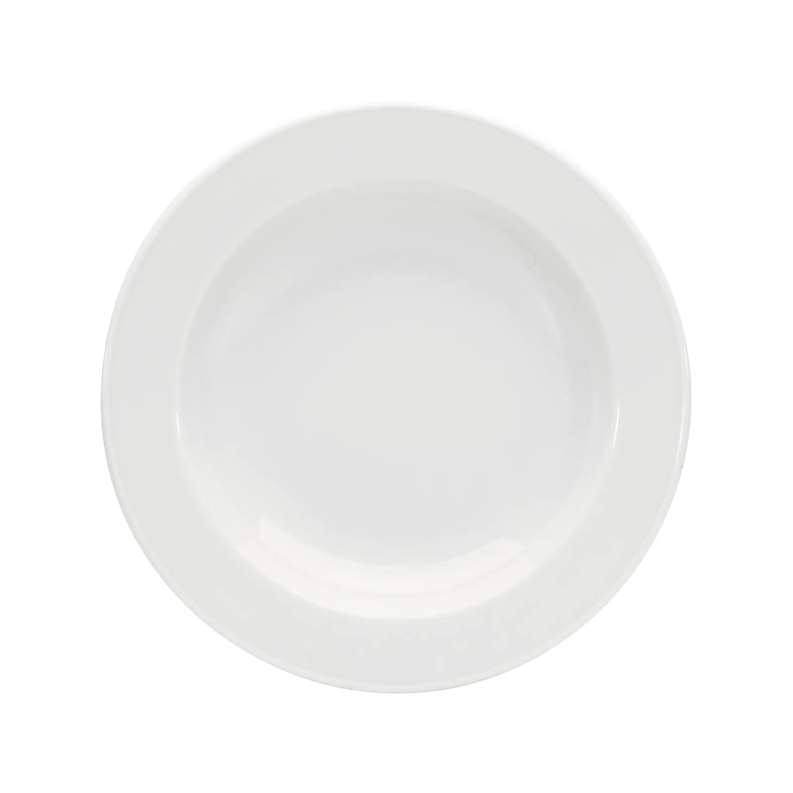 Bauscher Bonn Bistro Teller halbtief rund Fahne Draufsicht 6540119