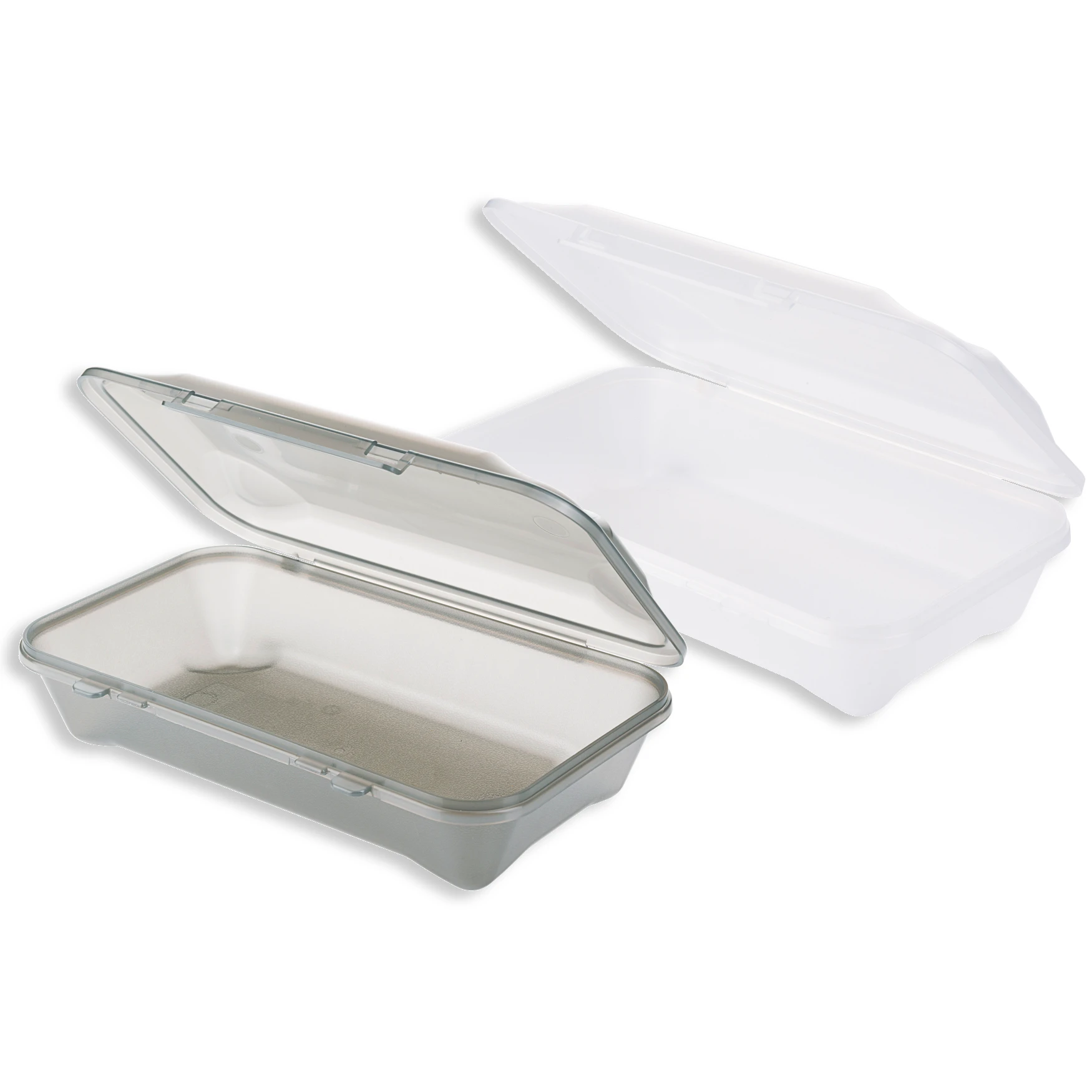 Contacto Menüschale WE TURN GN 1/4 Übersicht grau und weiß 1180