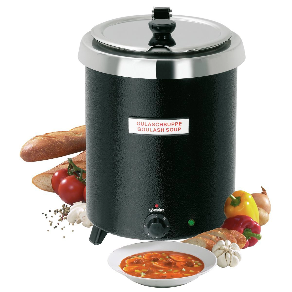 Bartscher 100067 Suppentopf mit Dekoration