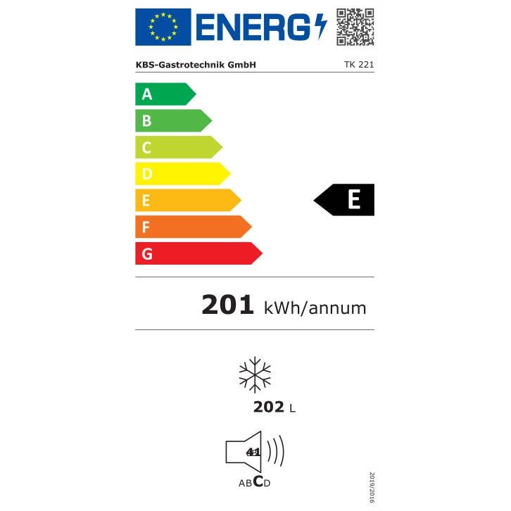  KBS 9190221 Energielabel  