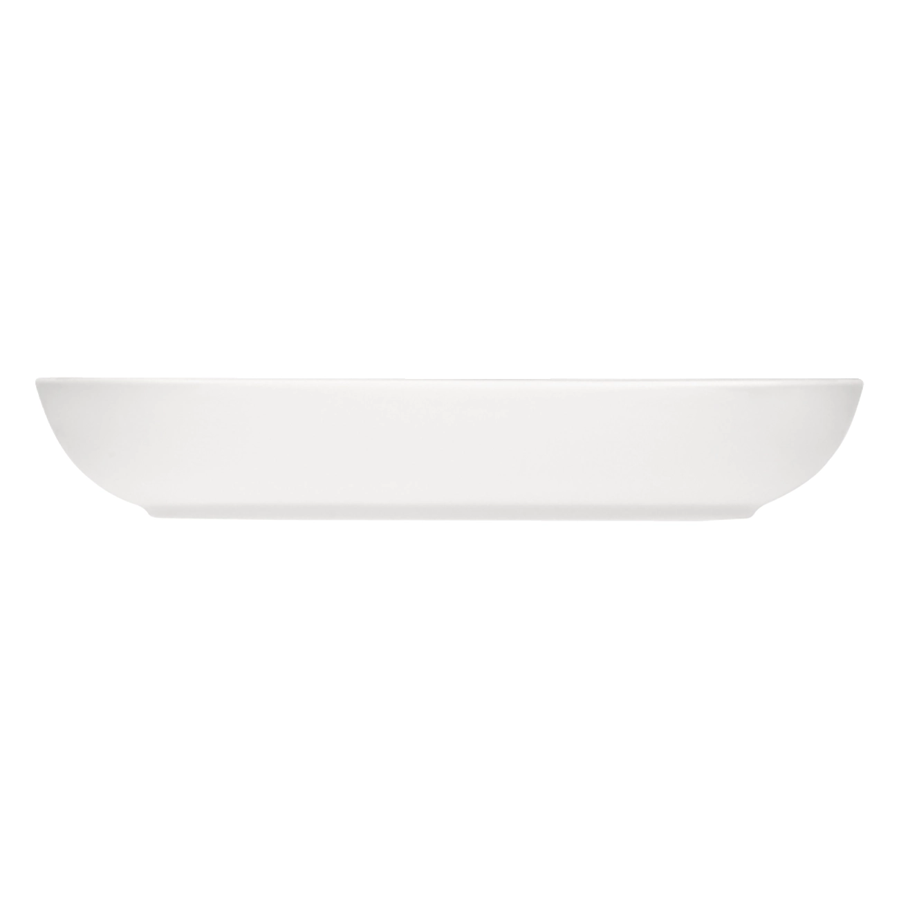 Bauscher 6306228 Schale oval 28 cm seitlich , Schale, Teller, Porzellan, weiß, flach