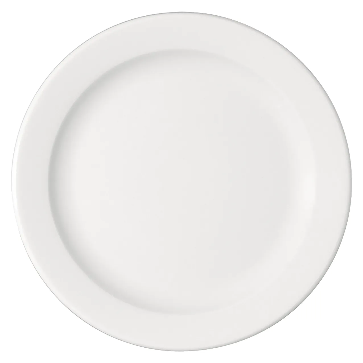 Bauscher B1100 Teller flach rund Fahne Draufsicht 6110023