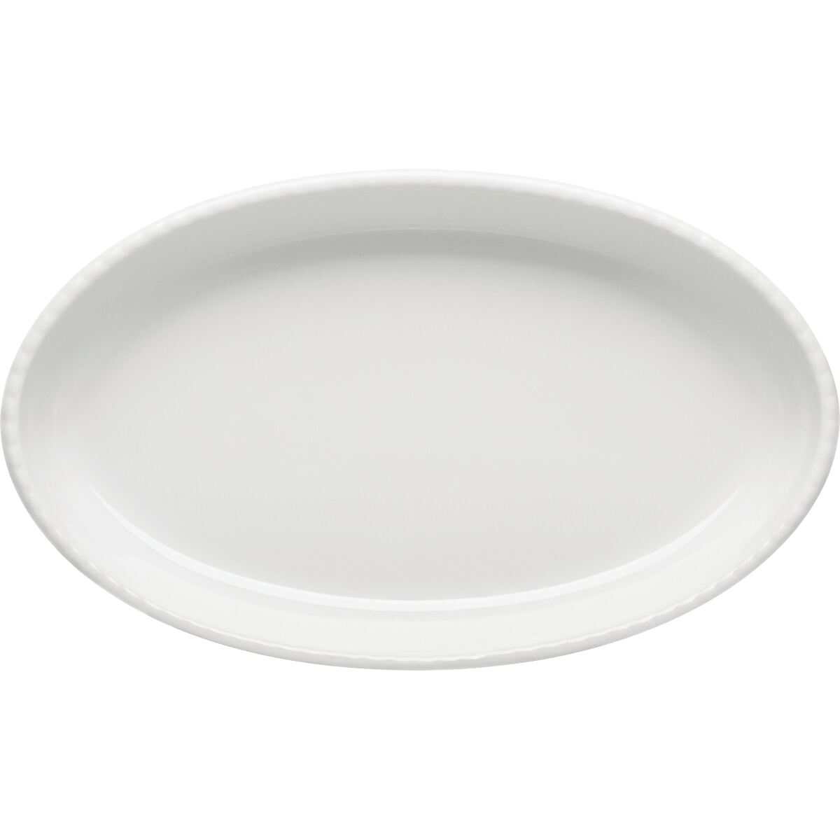 Bauscher 6788744 Backform oval, Gericht, Mahlzeit, Teller, Porzellan, Töpferei