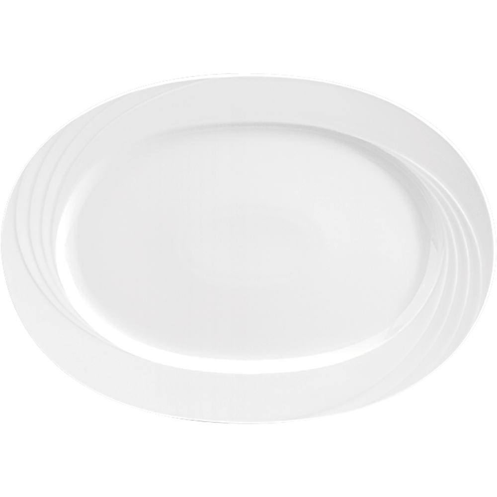 Schoenwald 9182033 Platte Fahne, Porzellan, Töpferei, Mahlzeit, Teller