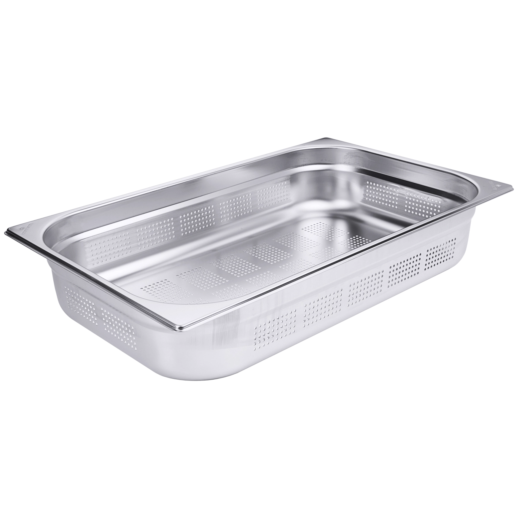 Contacto Edelstahl GN-Behälter gelocht GN 1/1 Tiefe 100 mm