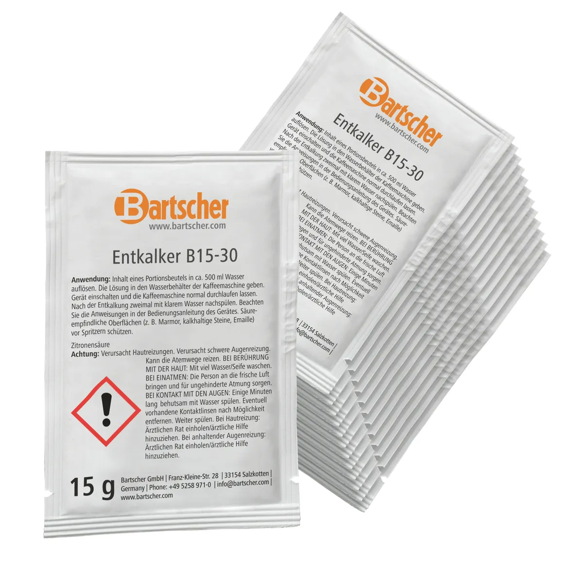 Bartscher 190065 Entkalker Ansicht 2