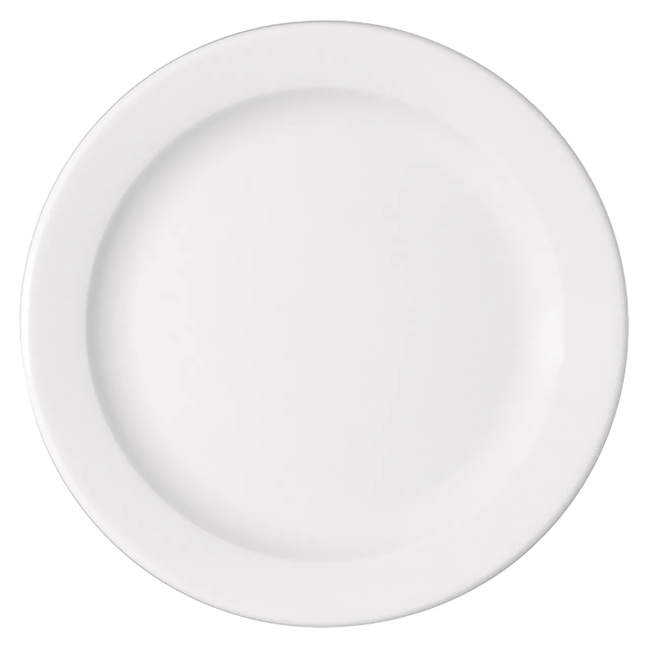 Bauscher B1100 Teller flach rund Fahne Draufsicht 6110017