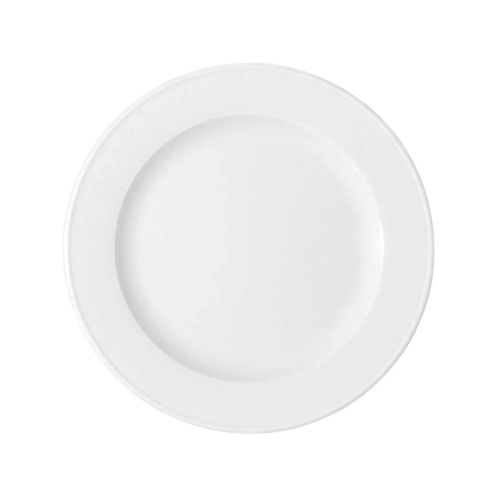 Bauscher Bonn Bistro Teller flach rund Fahne Draufsicht 6540016