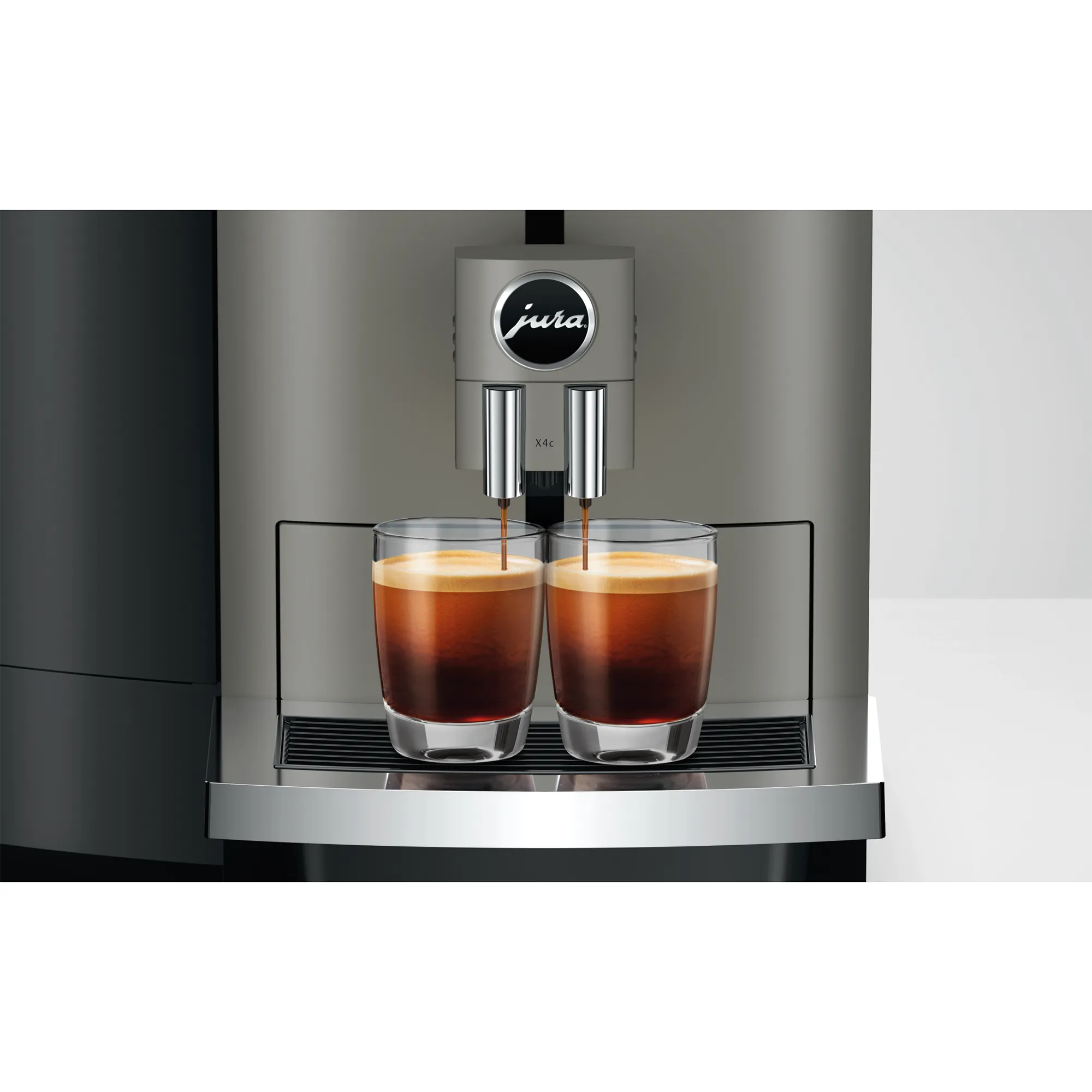 Jura Kaffeevollautomat 15626 X4x in der Zubereitung von zwei Getraenke