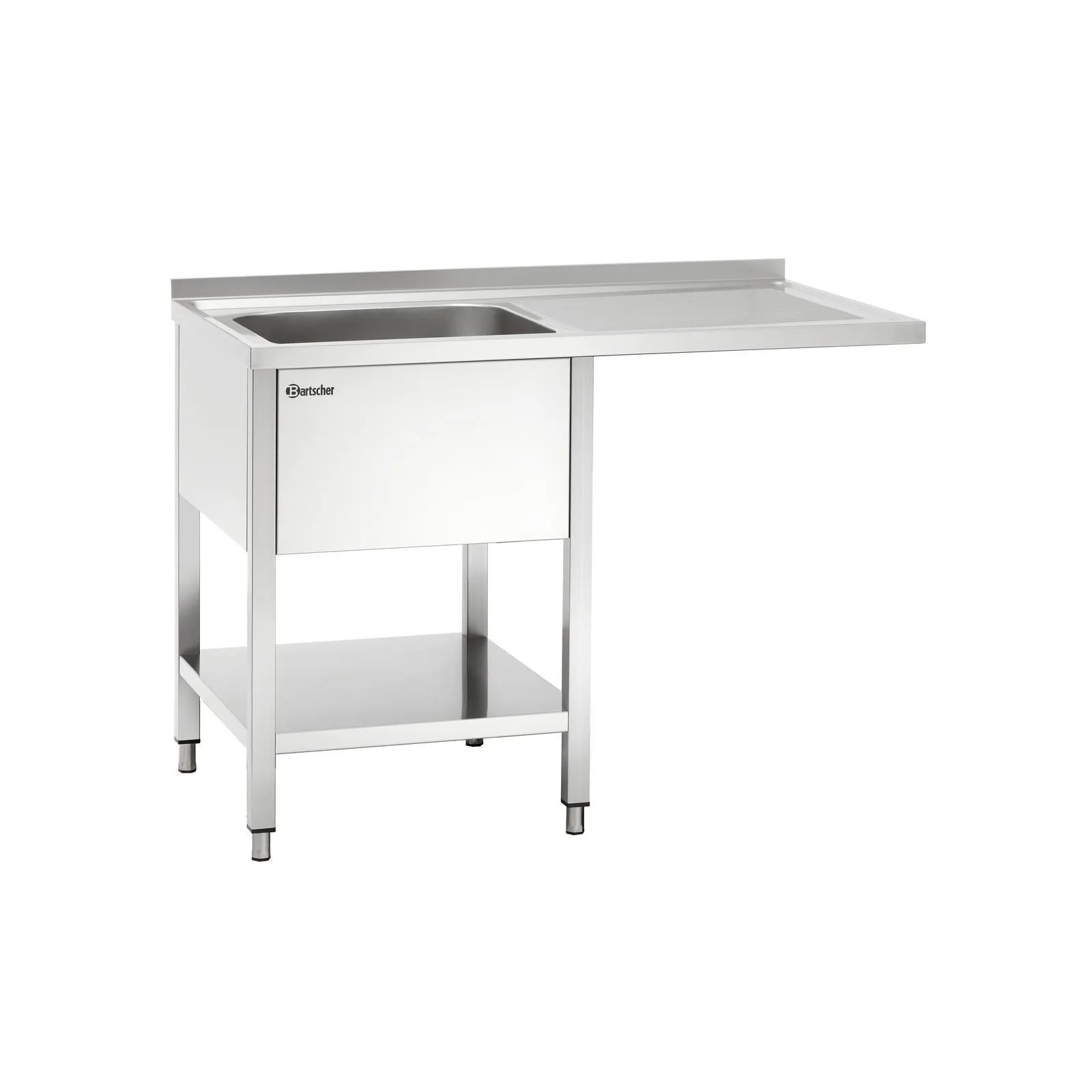 Bartscher 306340 Spülcenter 700 B1200 Becken LI Ansicht Komplett