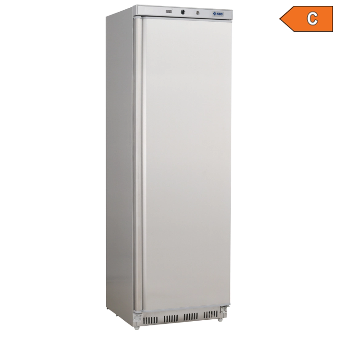  KBS 347415 Edelstahlkuehlschrank kbs-402-u chr Label  