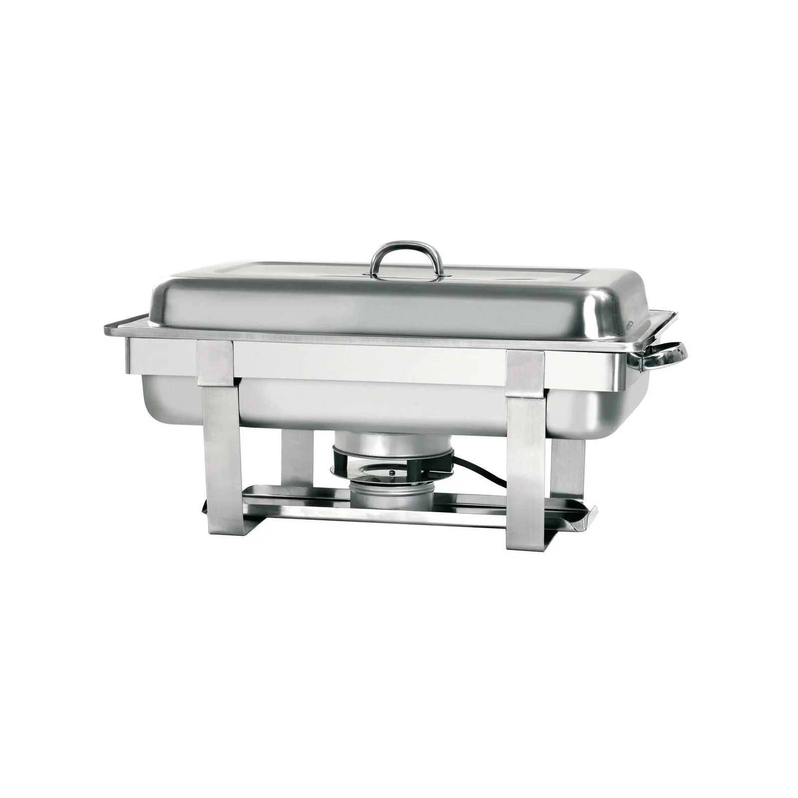 Bartscher 500464 Elektroheizung CD 1/1 BP Ansicht in Benutzung bei Chafing-Dish, Chafing Dish, Chafing Dish Stern, Edelstahl, Buffetwärmer, Gastronorm