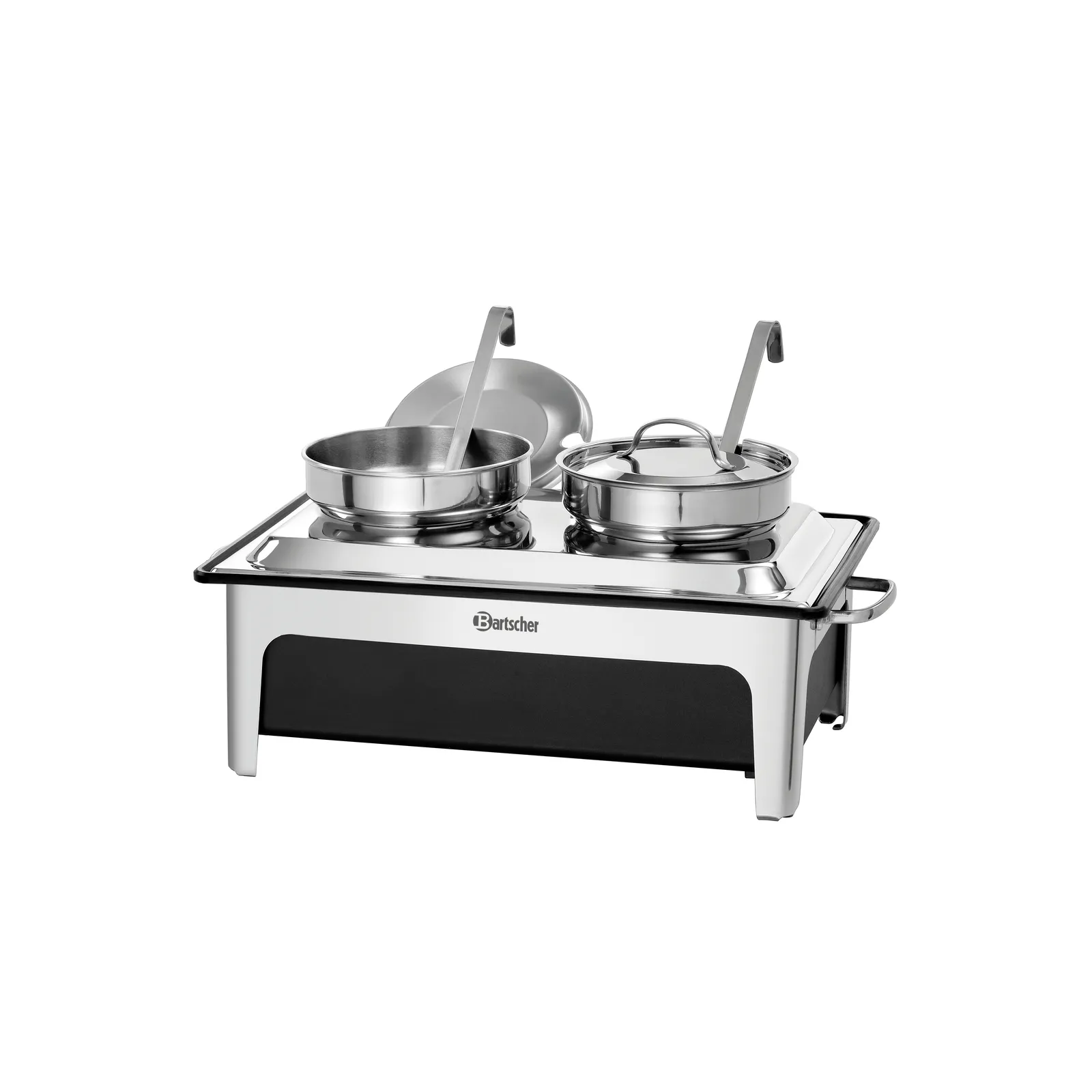 Bartscher 500840 Suppenstation 2x4L 2200 E Ansicht Komplett