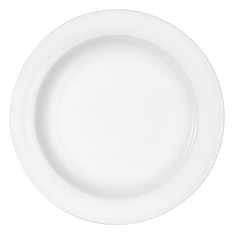 Bauscher 6900220 Teller halbtief Fahne, Porzellan, Töpferei, Teller, Mahlzeit