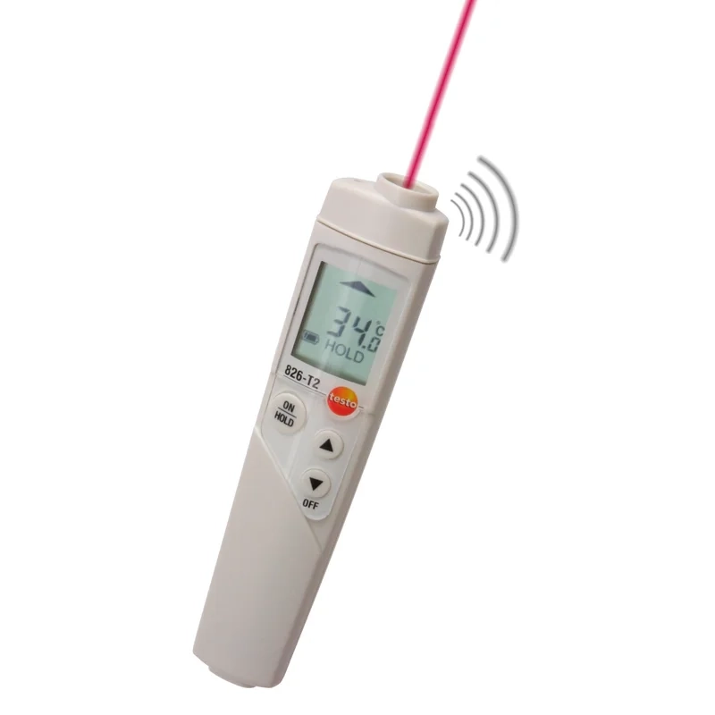 Testo 05638282 Infrarot-Thermometer Ansicht Laser und Funk