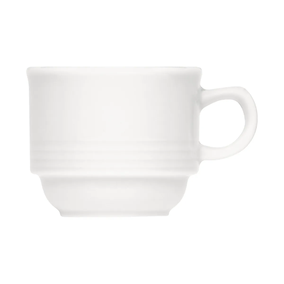 Tasse, Becher, Keramik, Weiß, Henkell