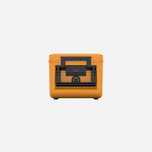 Rieber Thermoport K100 beheizt orange 85020313 Seite Griff