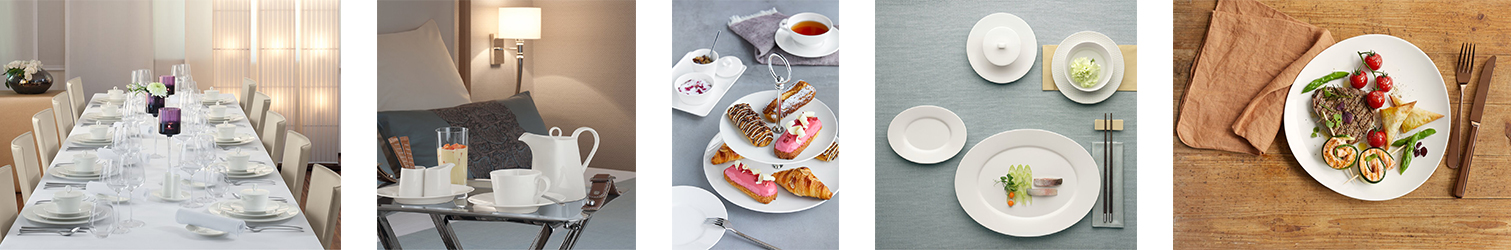 Serienübersicht Bauscher Purity, Mittagessen, Mahlzeit, Esstisch, Tisch, Esszimmer