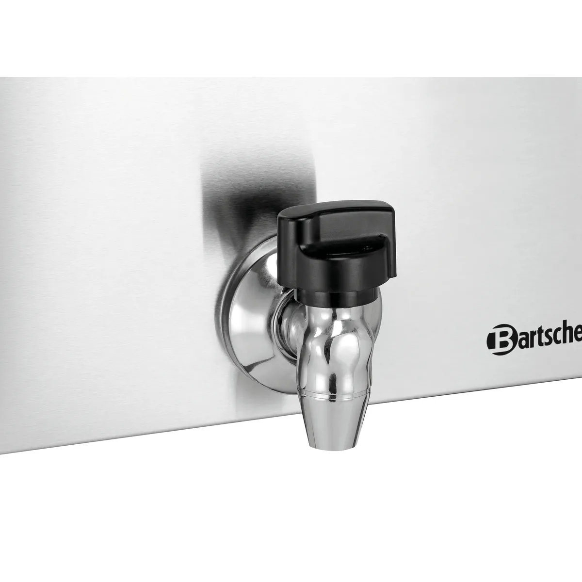 Bartscher A162824E SnackPlus Doppelfritteuse Fettablasshahn