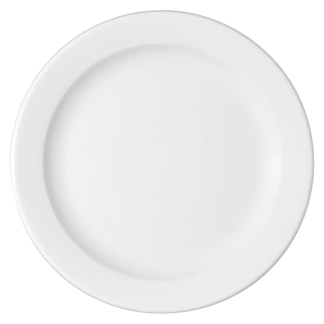 Bauscher B1100 Teller flach rund Fahne Draufsicht 6110019