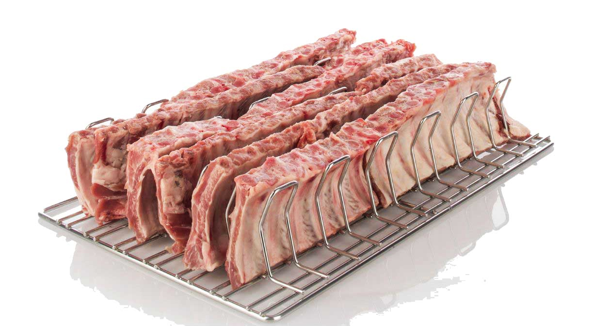 Rational 6035.1018 Spare Rib-Rost befuellt