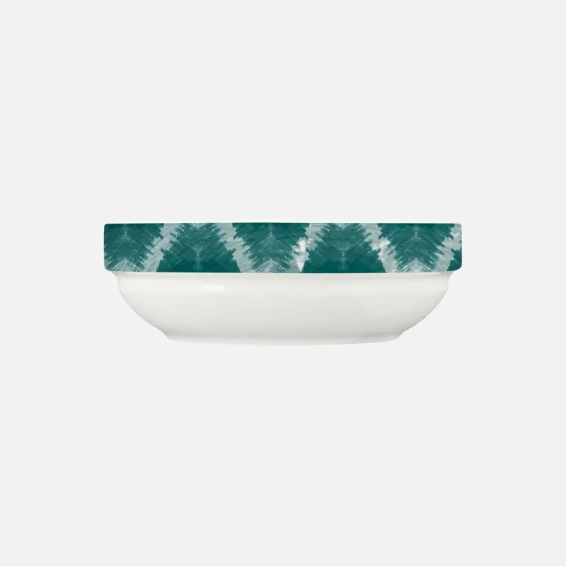 Bauscher Care Dimension Invita Schale Dekor aussen Calmera blau blue