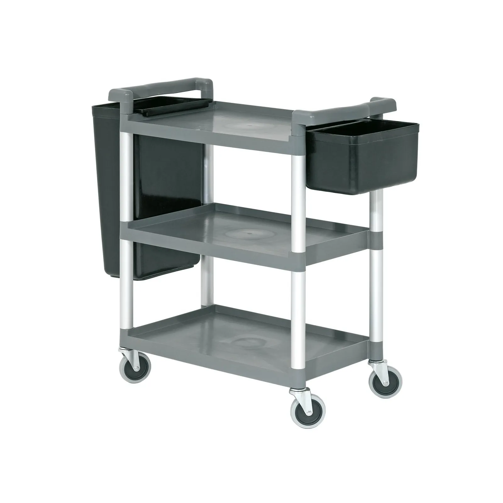 Bartscher A300047 Mülleinsätze für Servierwagen Ansicht Komplett leer gedreht